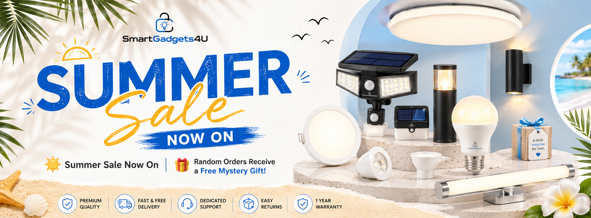 Receive a FREE Gift with Random  Order